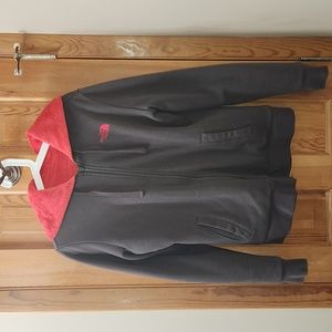 The North Face reversible  full zip hoodie
